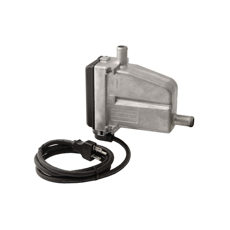 Zerostart Circulation Heater, Regulating Thermostat, 1000W 120V 8.3A, 5/8in. Hose, 12' Cord, 100-120 deg F 3309041